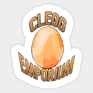 Clegg Emporium Logo Sticker